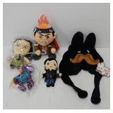 (5) Asst New Plush Collectibles
