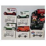 (6) Ertl Gas & Oil Promo Die Cast Coin Banks