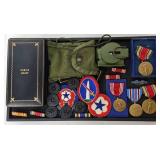 Lot Asst Militaria Collectibles