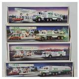 (4) Hess Gasoline Promo Trucks (MIB)