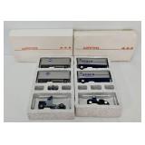 (2) Winross Die Cast Promo Tractors w/Dbl Trailers