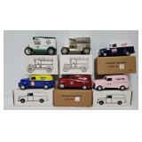(6) Ertl Beverage & Product Promo Coin Banks