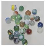 (27) Vintage Machine Made Marbles
