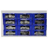 Factory Case (12) Banthrico Vehicle Coin Banks