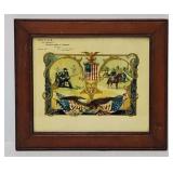 1896Grand Army of the Republic Reunion Lithograph