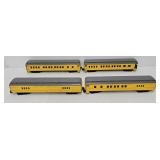 (4 Pc) Williams? O-Gauge UP Passenger Car Set