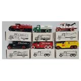 (6) Ertl Gas & Oil Promo Die Cast Coin Banks