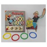 1957 Transogram Popeye Ring Toss Game w/OB