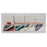 (4) Winross 1:64 Die Cast Promo Tractor Trailers