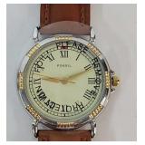 Fossil "Agere" 5 Year Presentation Watch (MIB)