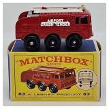 1964 Matchbox #63B-2 Foamite Crash Tender (MIB)