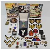 Lot Asst Military Collectibles