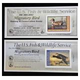 2001-2002 & 2002-2003 Federal Duck Stamps (MNH)