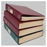 (4) Harris Albums w/3500+ World Wide Stamps