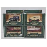 (4) Ertl 1:43 Die Cast Anheuser-Busch Promos