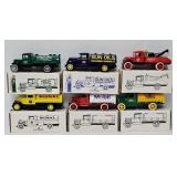 (6) Ertl Gas & Oil Promo Banks (MIB)