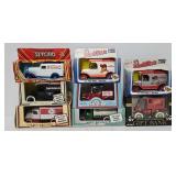 (6) Ertl Die Cast Promo Vehicle Coin Banks