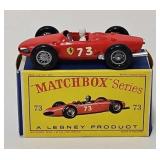 1962 Matchbox #73B-1 Ferrari F1 Race Car (MIB)