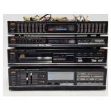 (4 Pc) Fisher Stereo Rack System