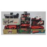 (6) Ertl Die Cast Texaco Promo Coin Banks (MIB)