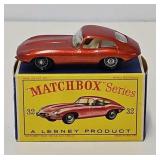 1962 Matchbox #32B-3 Jaguar XKE (MIB)