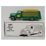 1st Gear 1:34 Die Cast Squirt 51 Ford Bottle Truck