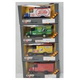 (4) Corgi Classics Die Cast Promo Trucks (MIP)