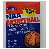 1986/87F Basketball Factory Sealed Pack