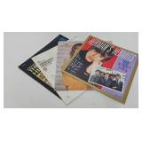 (4) High Grade Peter Noone Autographed LP Records