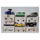(6) Ertl Beverage & Snack Promo Coin Banks