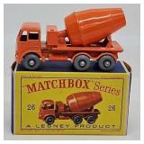 1961 Matchbox #26B-2 Foden Concrete Truck (MIB)