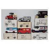 (6) Ertl Beverage & Snack Promo Coin Banks