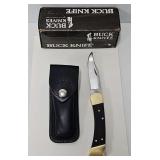 1980 Buck #110 Folding Knife w/Holster & OB