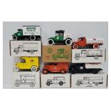 (6) Ertl Gas & Oil Promo Banks (MIB)