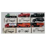 (6) Ertl Gas & Oil Promo Die Cast Coin Banks