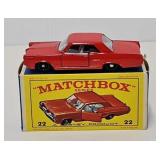 1964 Matchbox #22C-2 Pontiac Coupe (MIB)