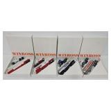(4) Winross 1:64 Die Cast Promo Tractor Trailers