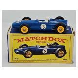 1965 Matchbox #52-3 B.R.M. Race Car (MIB)