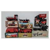 (6) Ertl Die Cast Texaco Promo Coin Banks (MIB)