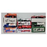 (6) Ertl Gas & Oil Promo Die Cast Coin Banks