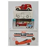 (3) Indian Motorcycle Promotional Coin Banks (MIB)