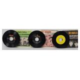 (3) 45 RPM Records w/Orig Picture Sleeves