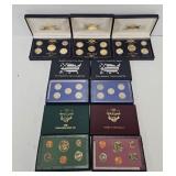 (8) Asst US Coin Sets