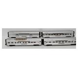 (4 Pc) MTH O-Gauge PRR Passenger Car Set