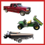 1995 FORD F150 FLARESIDE PICKUP TRUCK, 2012 JOHN DEERE GATOR, CHRIS CRAFT BOAT, TOOLS, SLOT MACHINES