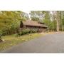 Log Home w/detached 2 car garage on 9/10th acre 