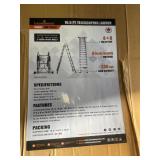 (4X) New Landhonor Telescopic Ladder