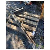 Set Of (2) 60" Telehandler Forks