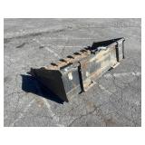 Used Kubota 72" Quick Attach Bucket W/ Teeth