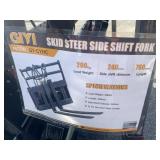 New GIYI Mini Quick Attach Hydraulic Pallet Forks